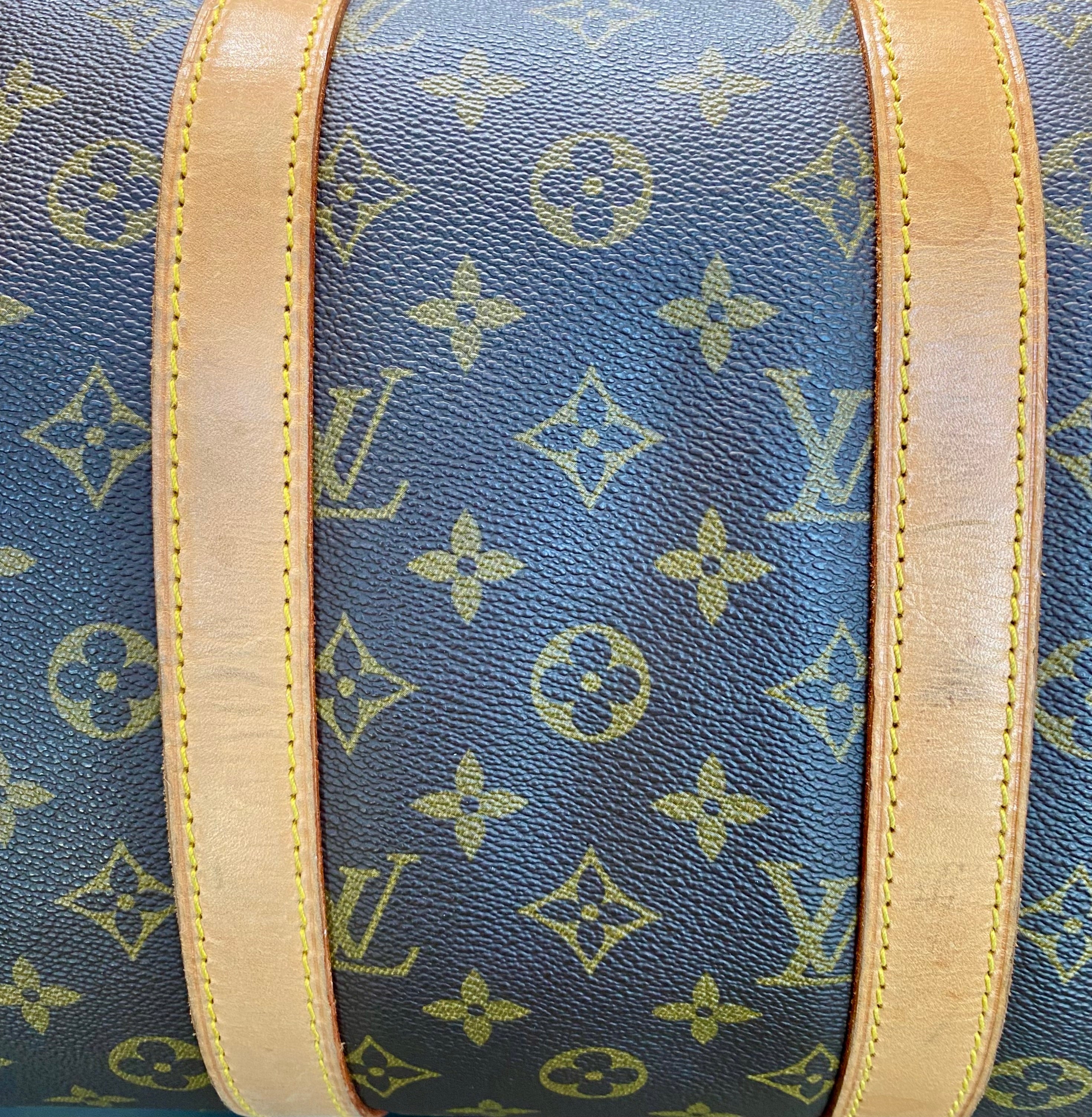 LOUIS VUITTON MONOGRAM KEEPALL 45 HANDBAG