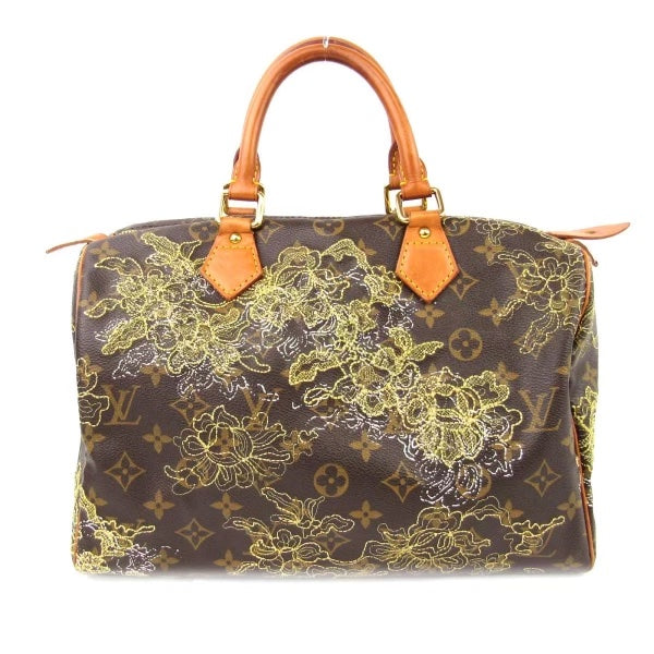 LOUIS VUITTON MONOGRAM LIMITED EDITION DENTELLE SPEEDY 30 BAG