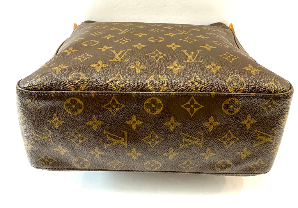 LOUIS VUITTON MONOGRAM LOOPING GM ZIPPED HOBO BAG