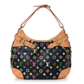 LV MONOGRAM MULTICOLOR BLACK GRETA HOBO BAG