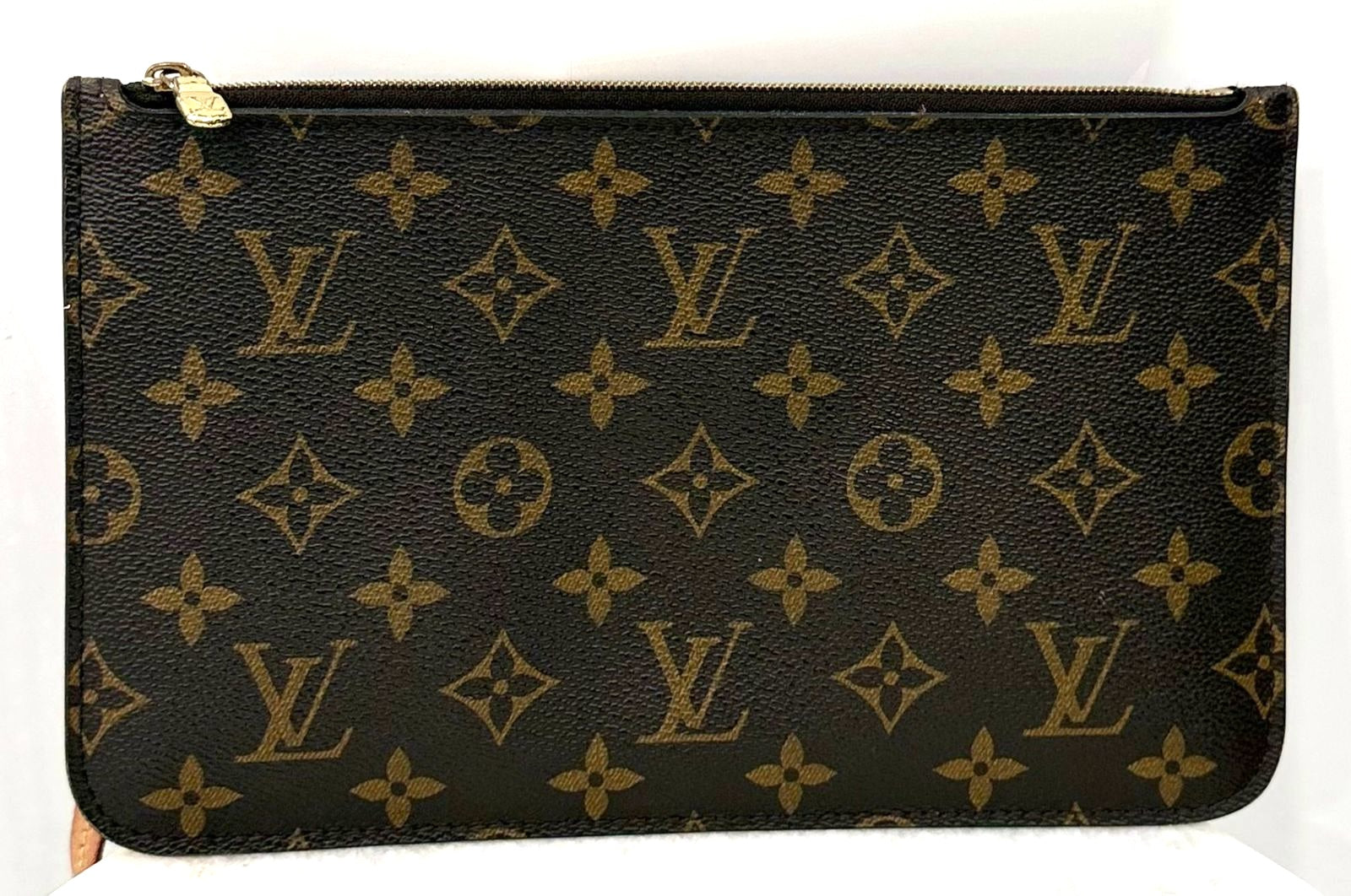 LOUIS VUITTON MONOGRAM NEVERFULL MM POCHETTE WRISTLET
