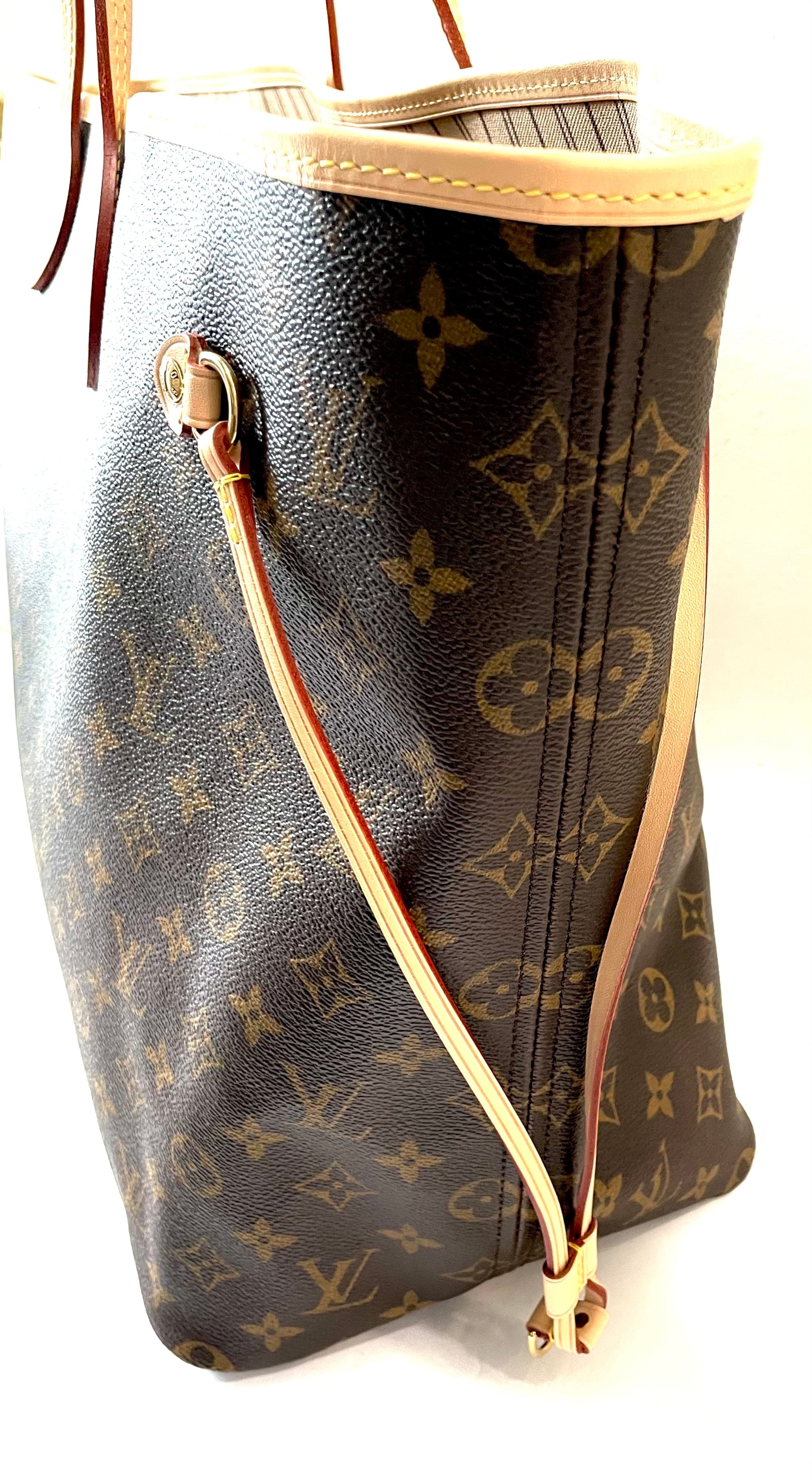 LOUIS VUITTON MONOGRAM NEVERFULL GM TOTE BAG