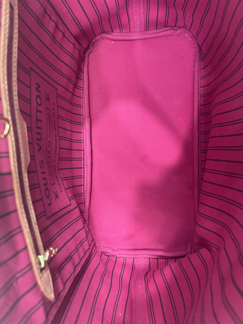 LOUIS VUITTON MONOGRAM NEVERFULL MM TOTE BAG