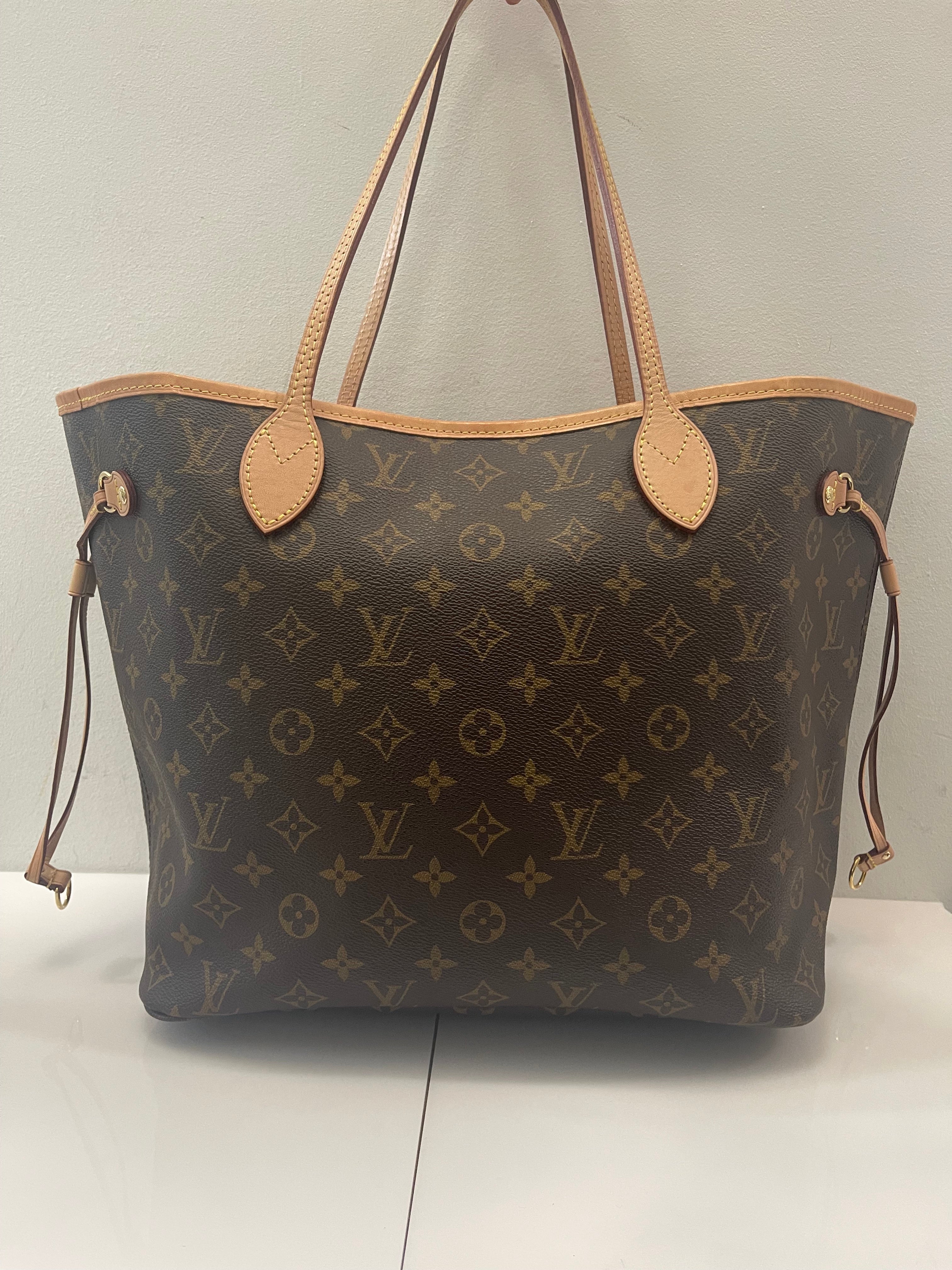 LOUIS VUITTON MONOGRAM NEVERFULL MM TOTE BAG
