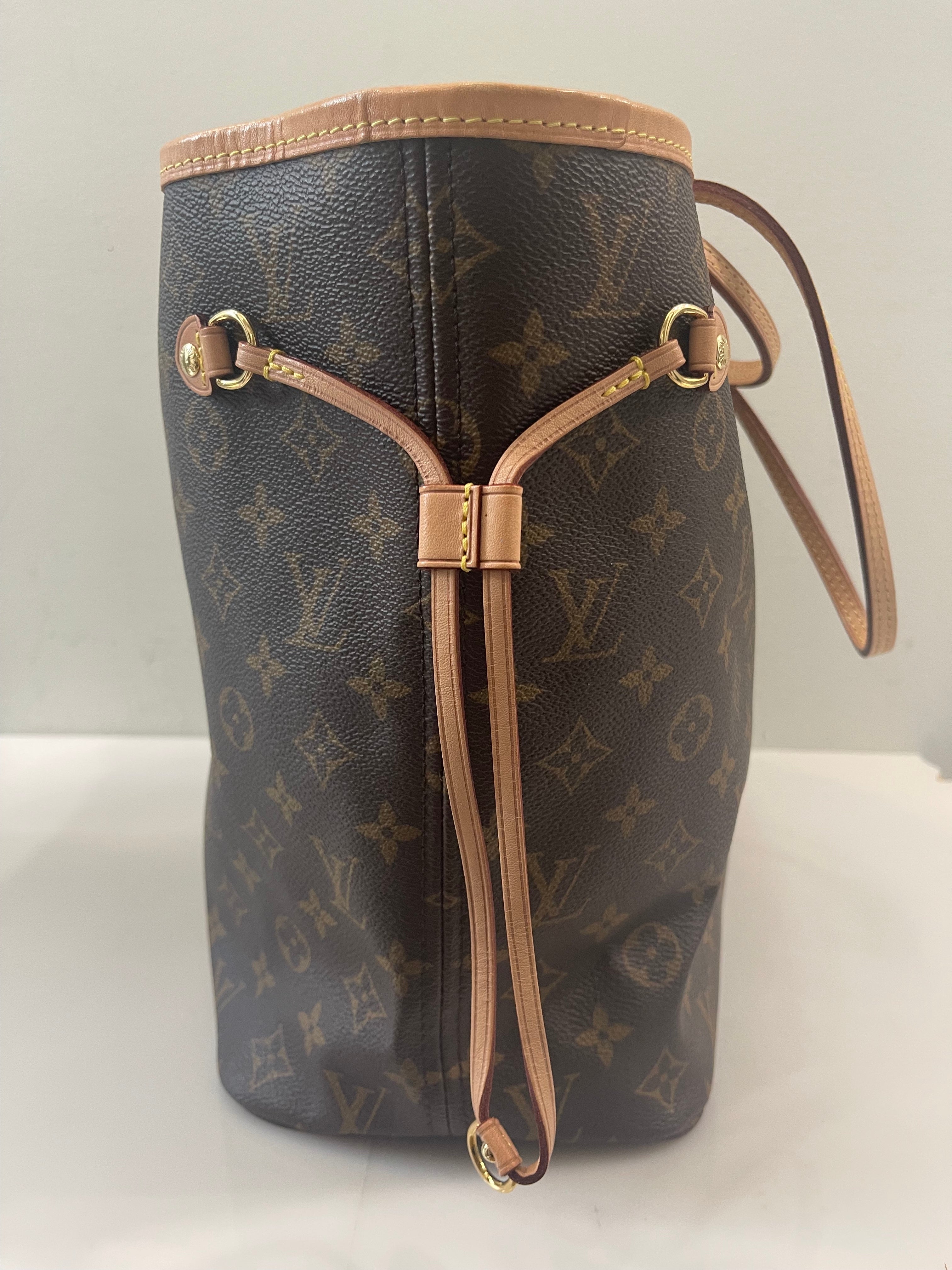 LOUIS VUITTON MONOGRAM NEVERFULL MM TOTE BAG