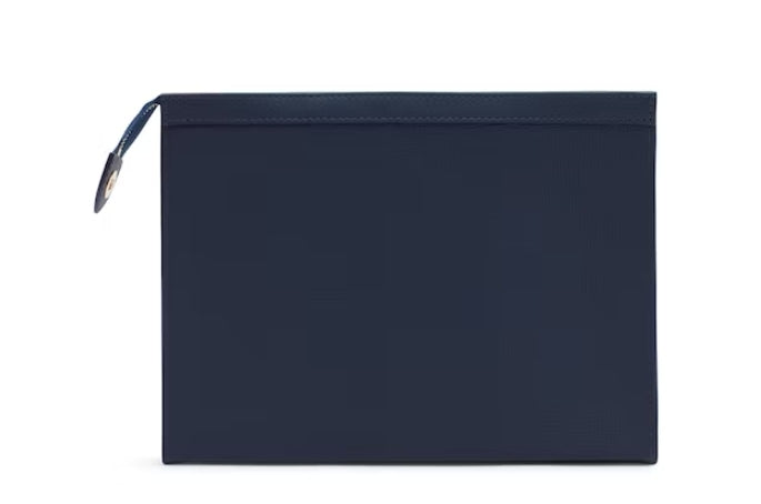 LOUIS VUITTON X NIGO MONGRAM DENIM VOYAGE MM CLUTCH BAG