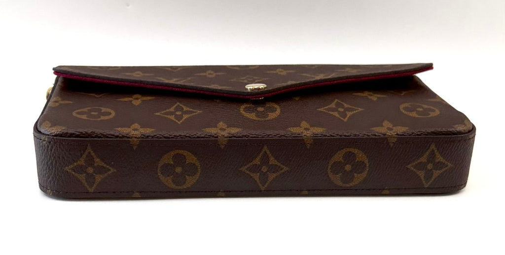 LOUIS VUITTON MONOGRAM POCHETTE FÉLICIE CHAIN BAG