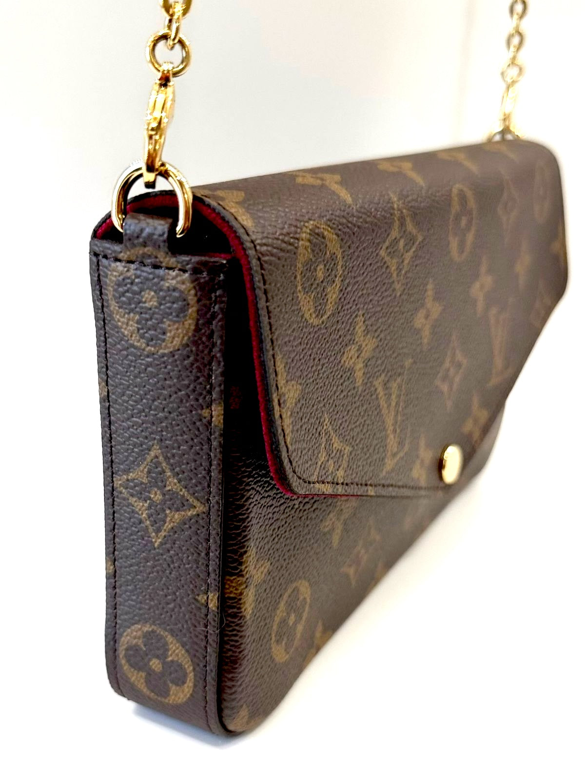 LOUIS VUITTON MONOGRAM POCHETTE FÉLICIE CHAIN BAG