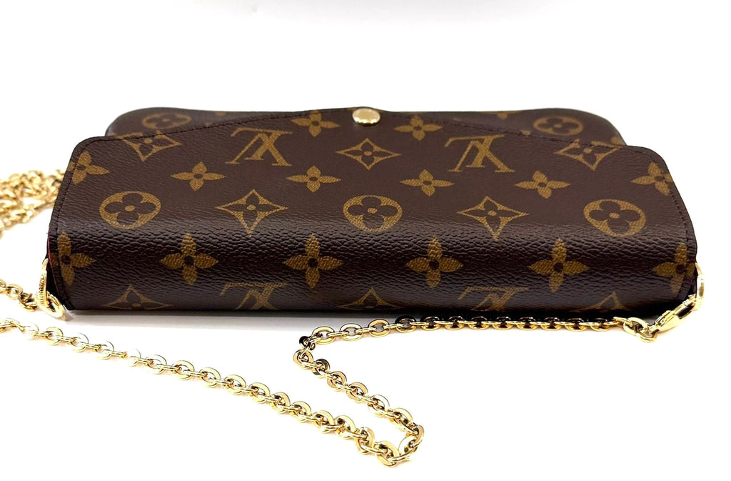 LOUIS VUITTON MONOGRAM POCHETTE FÉLICIE CHAIN BAG