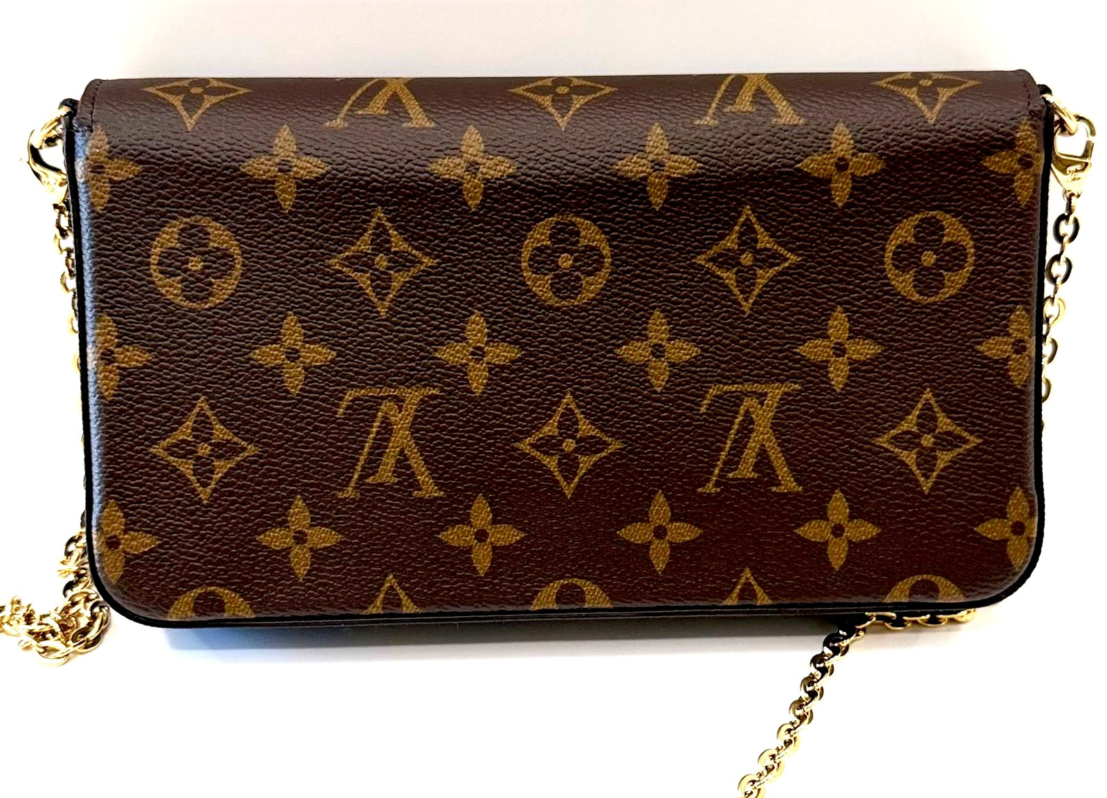 LOUIS VUITTON MONOGRAM POCHETTE FÉLICIE CHAIN BAG