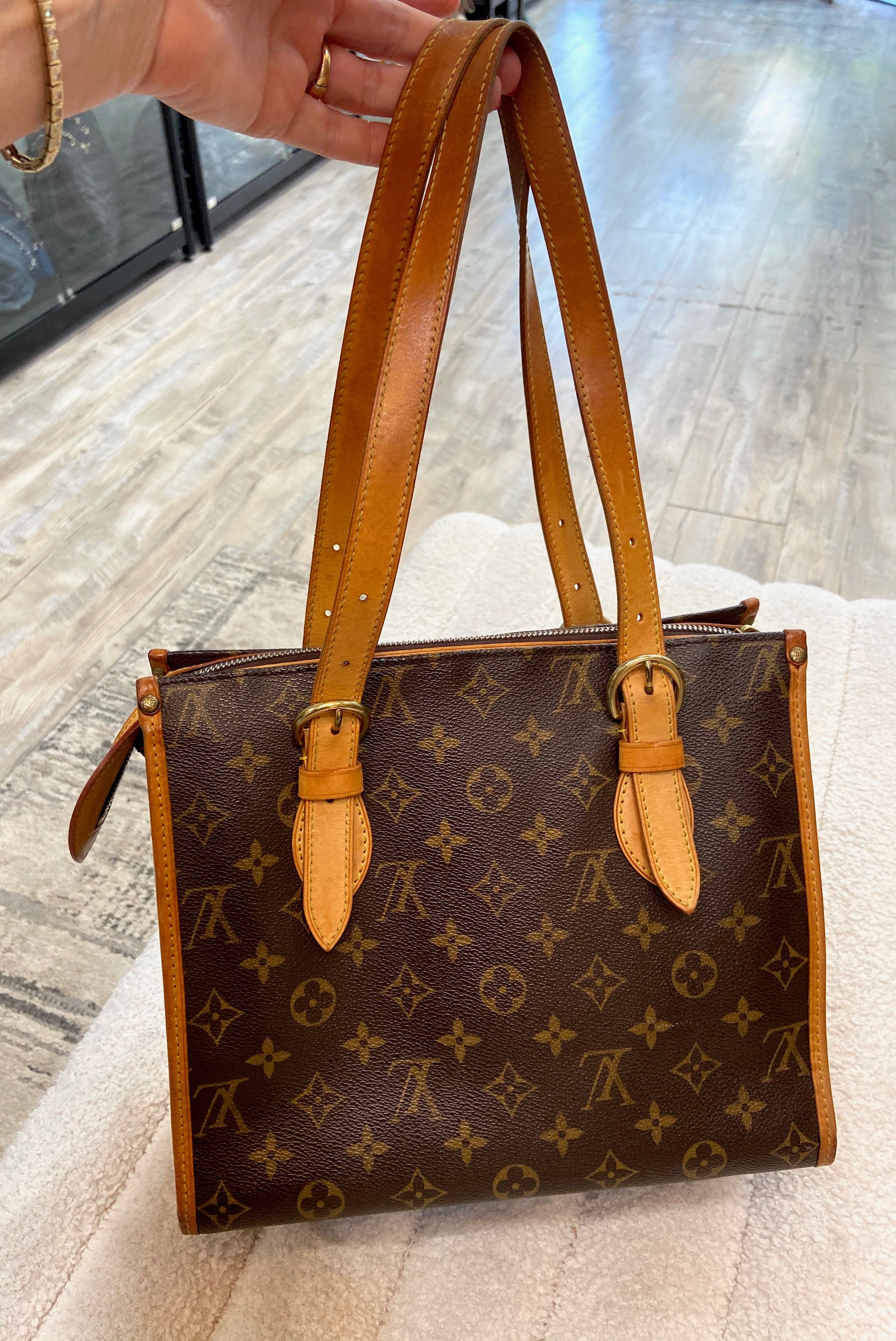 LOUIS VUITTON MONOGRAM POPINCOURT HAUT TOTE BAG
