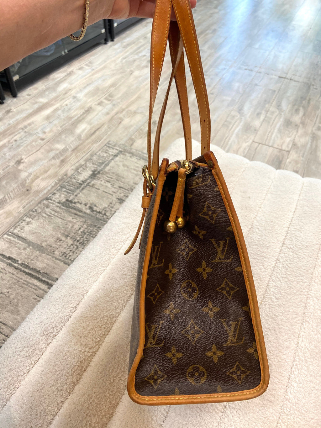 LOUIS VUITTON MONOGRAM POPINCOURT HAUT TOTE BAG
