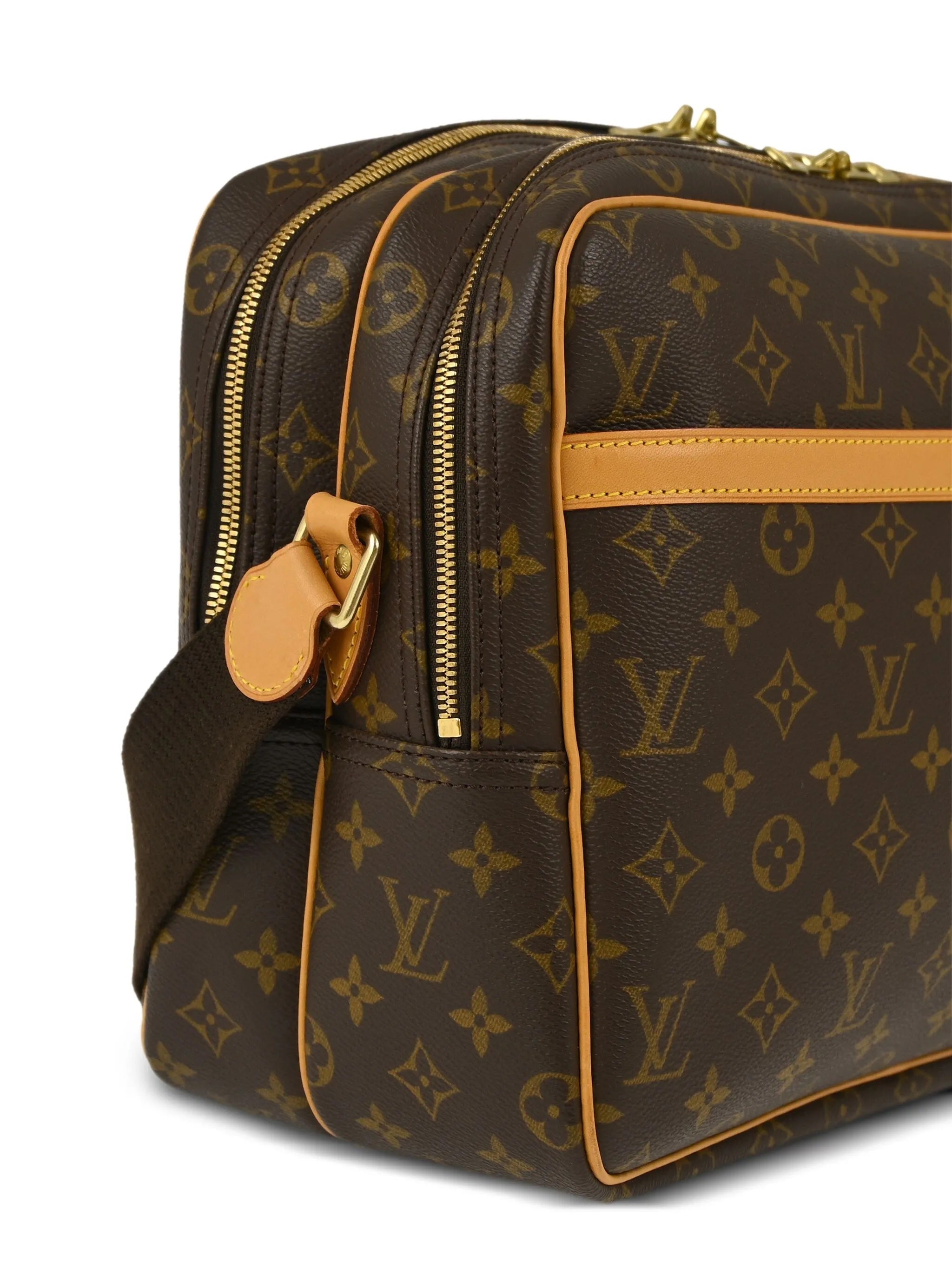 LOUIS VUITTON MONOGRAM REPORTER GM SHOULDER BAG
