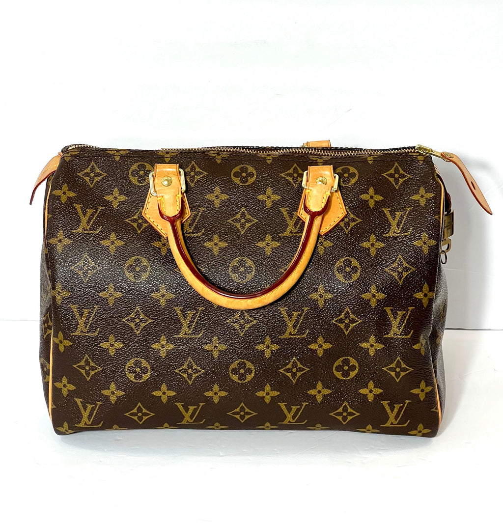 LOUIS VUITTON MONOGRAM SPEEDY 30 HANDBAG