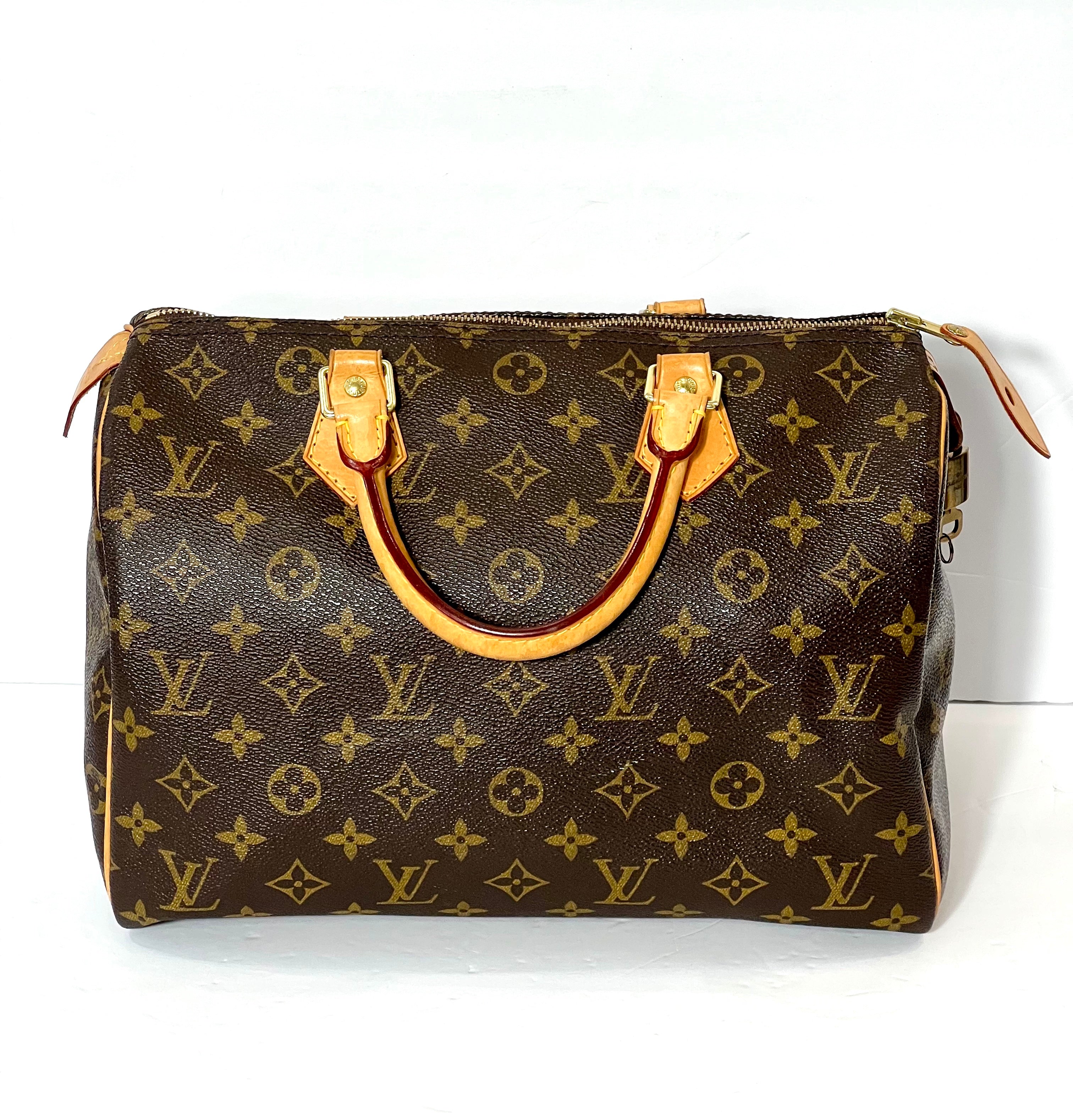 LOUIS VUITTON MONOGRAM SPEEDY 30 HANDBAG