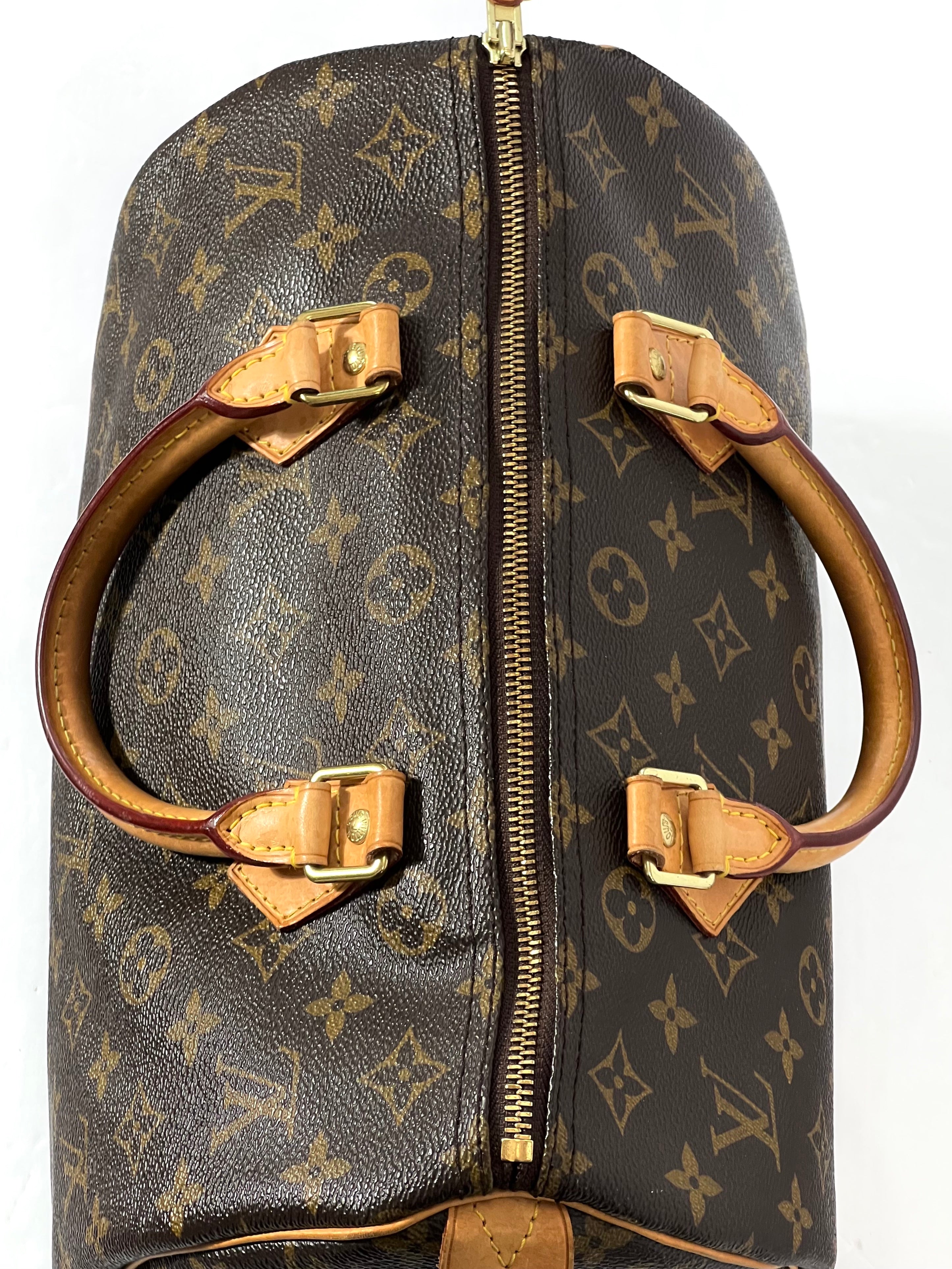 LOUIS VUITTON MONOGRAM SPEEDY 30 HANDBAG