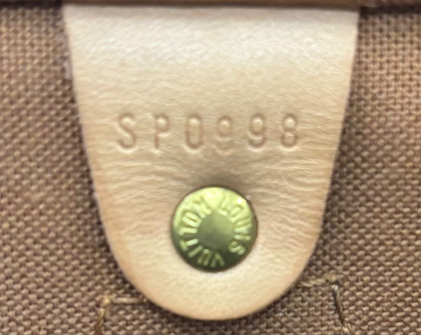 LOUIS VUITTON MONOGRAM SPEEDY 35 HANDBAG
