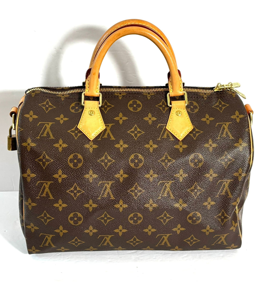 LOUIS VUITTON MONOGRAM SPEEDY BANDOULIÈRE 30 HANDBAG