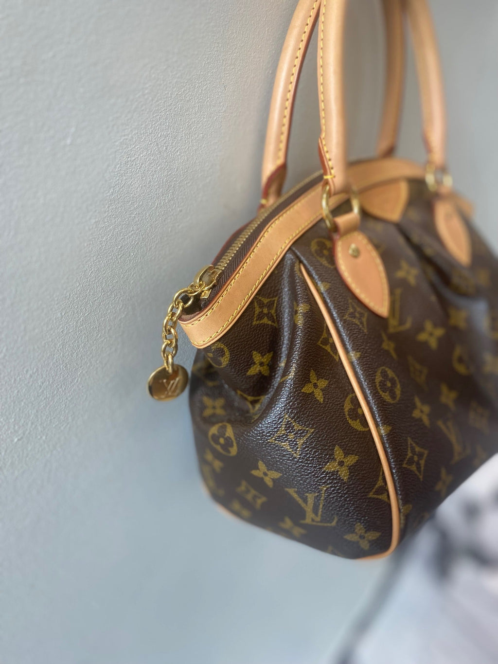 LOUIS VUITTON MONOGRAM TIVOLI PM SATCHEL BAG