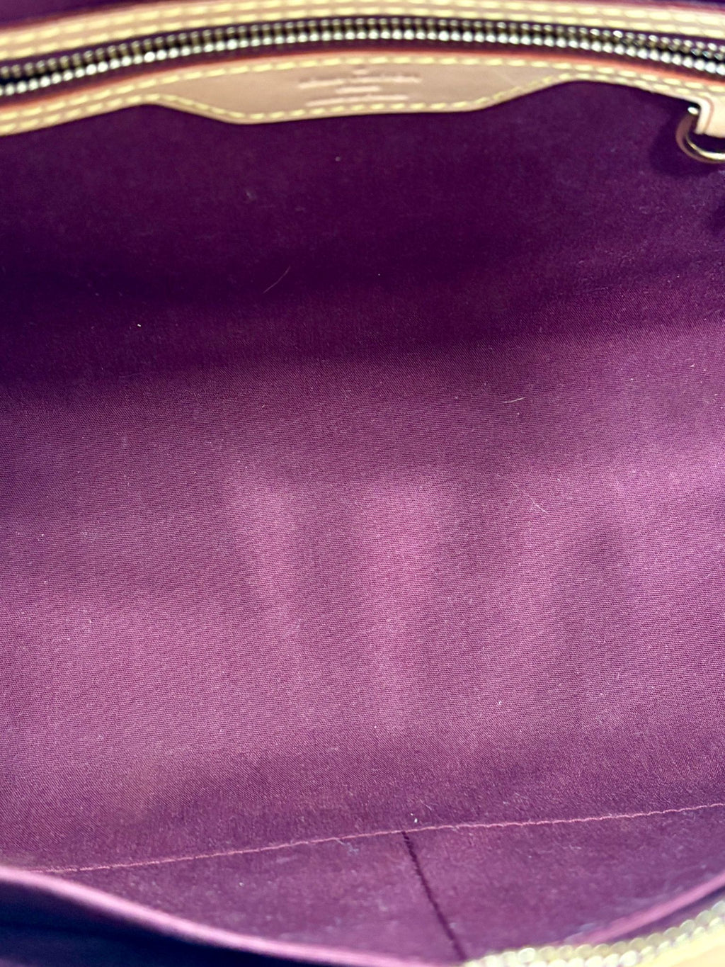 LOUIS VUITTON MONOGRAM VERNIS LEATHER BREA MM BAG