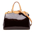 LOUIS VUITTON MONOGRAM VERNIS LEATHER BREA MM BAG