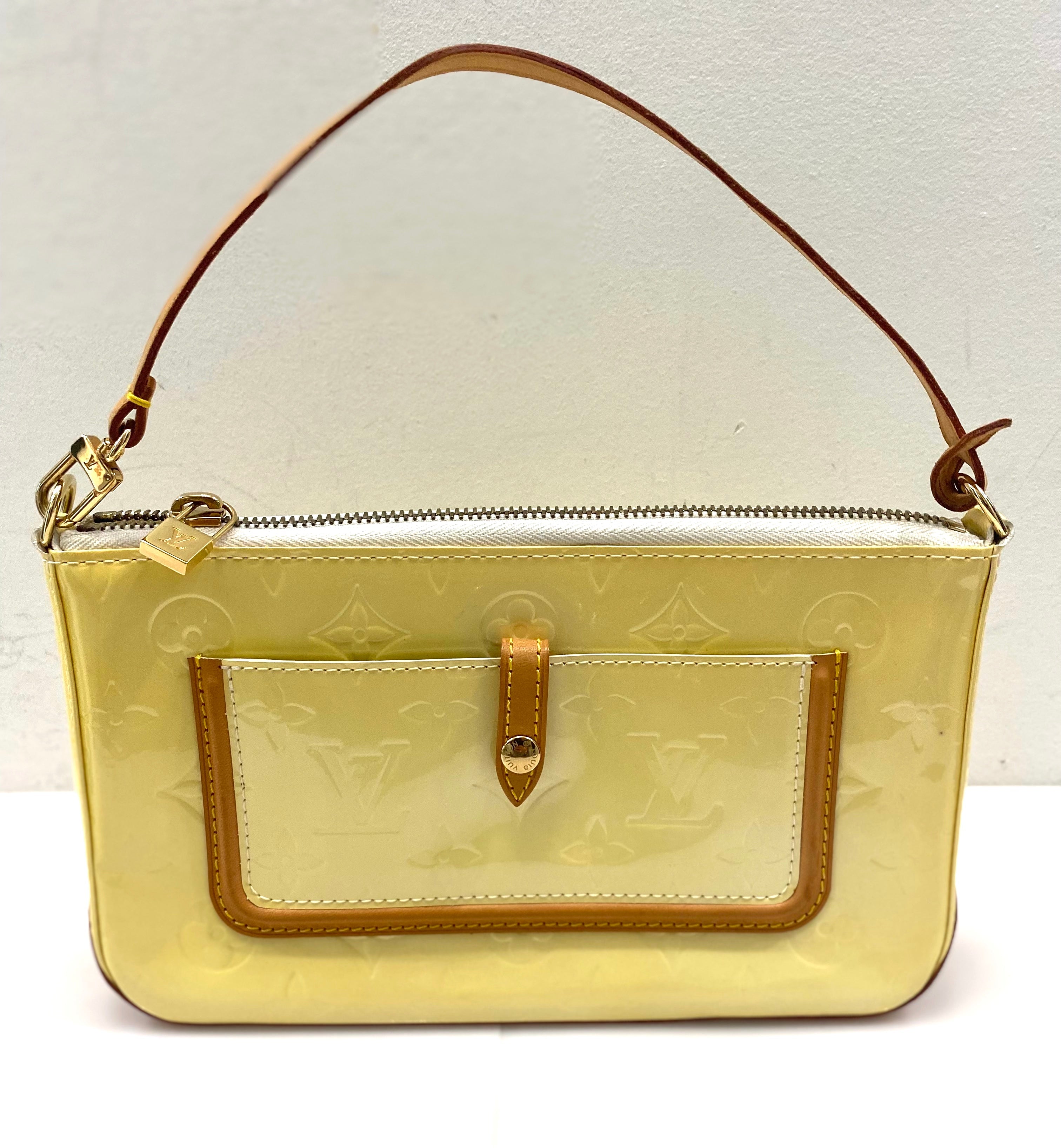 LOUIS VUITTON MONOGRAM VERNIS MALLORY SQUARE HANDBAG