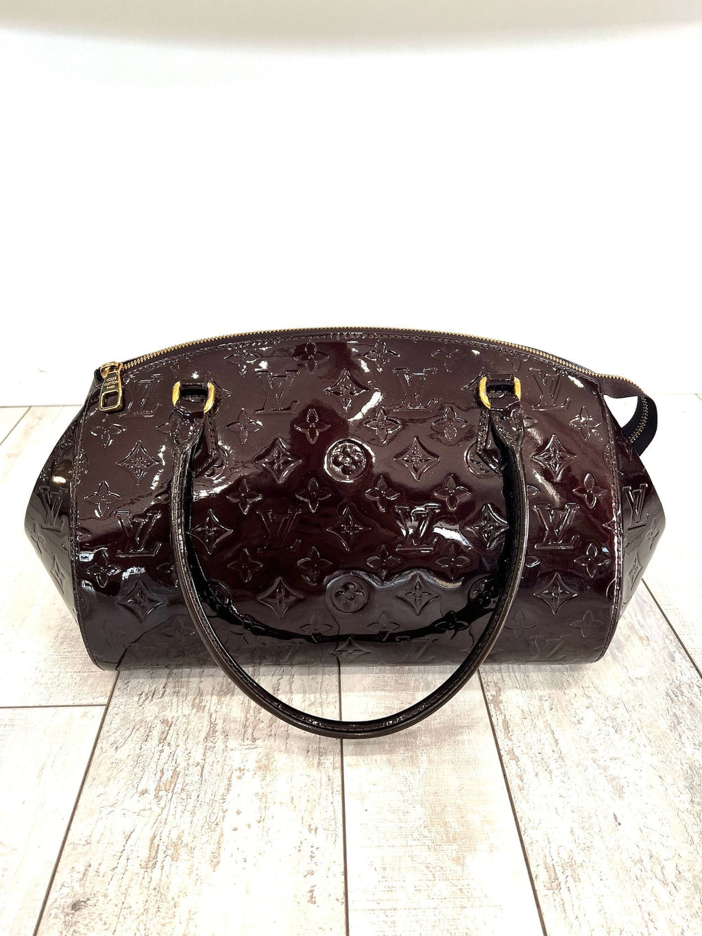 LOUIS VUITTON MONOGRAM VERNIS SHERWOOD PM SHOULDER BAG