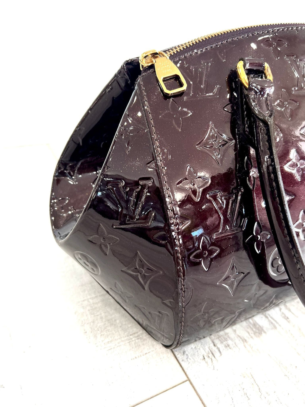 LOUIS VUITTON MONOGRAM VERNIS SHERWOOD PM SHOULDER BAG