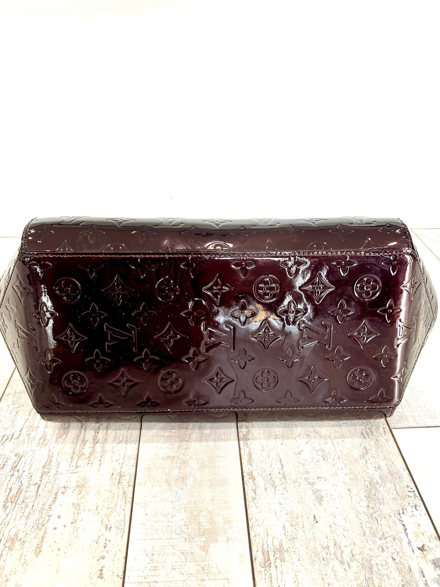 LOUIS VUITTON MONOGRAM VERNIS SHERWOOD PM SHOULDER BAG