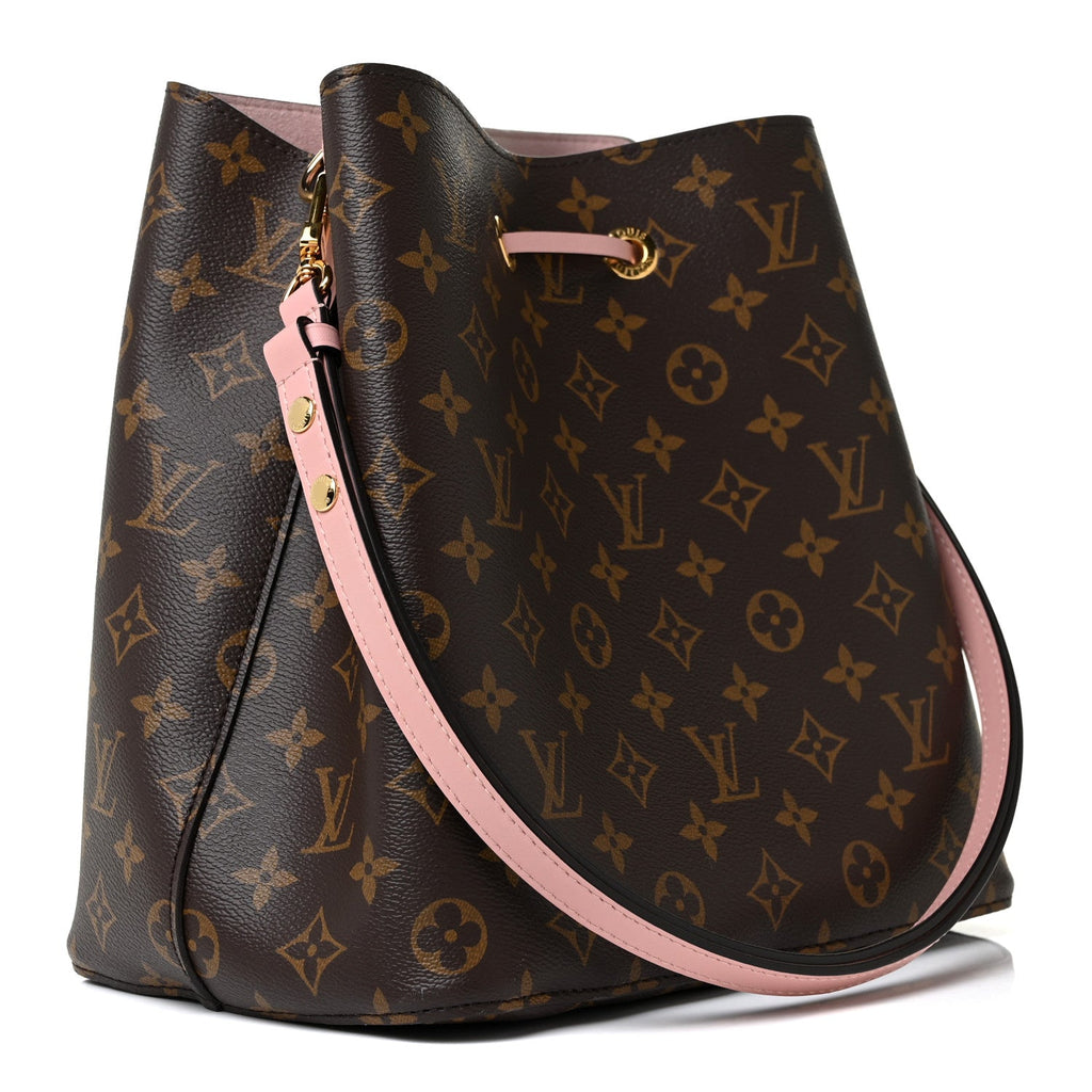 LOUIS VUITTON NÉONOÉ  MONOGRAM MM Rose Poudre