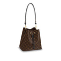 LOUIS VUITTON MONOGRAM NÉONOÉ MM BAG BLACK