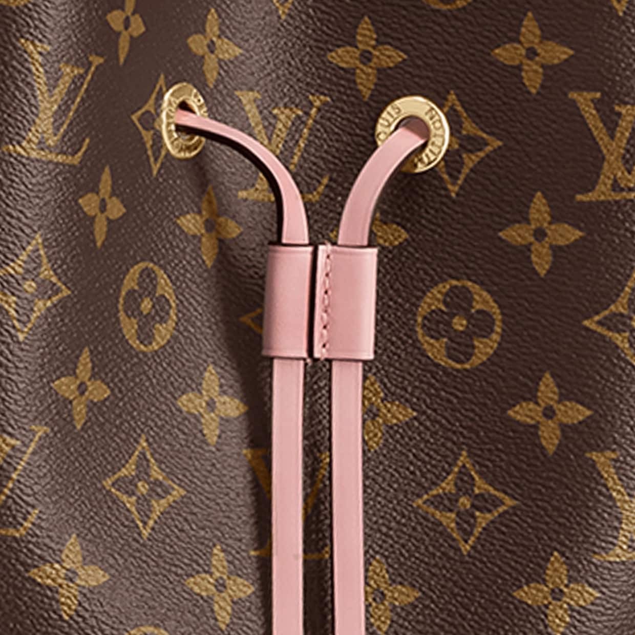 LOUIS VUITTON NÉONOÉ MONOGRAM BAG ROSE POUDRE
