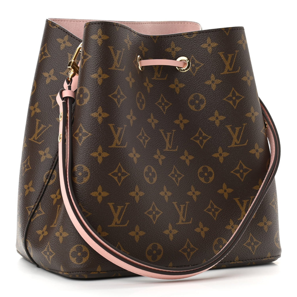 LOUIS VUITTON NÉONOÉ MONOGRAM BAG ROSE POUDRE