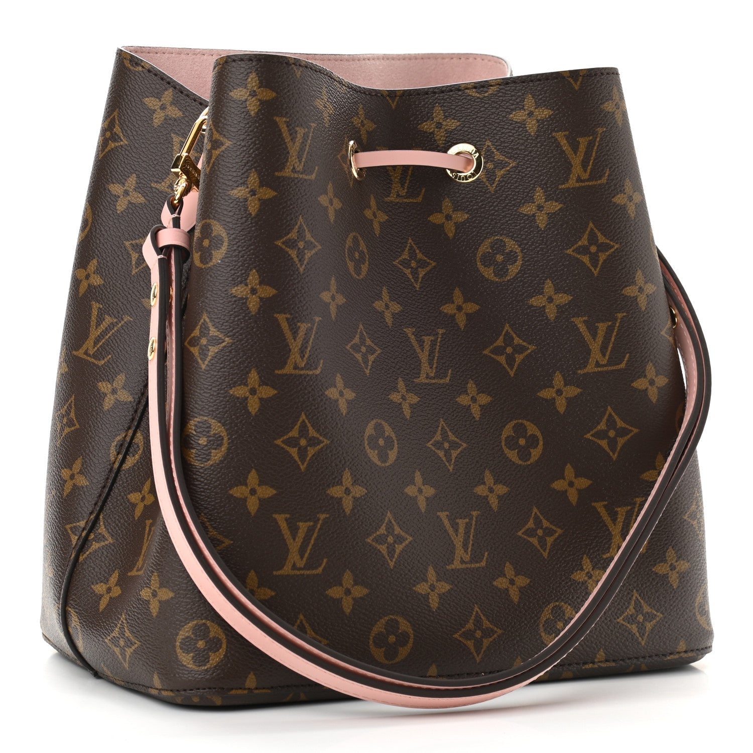 LOUIS VUITTON NÉONOÉ MONOGRAM BAG ROSE POUDRE