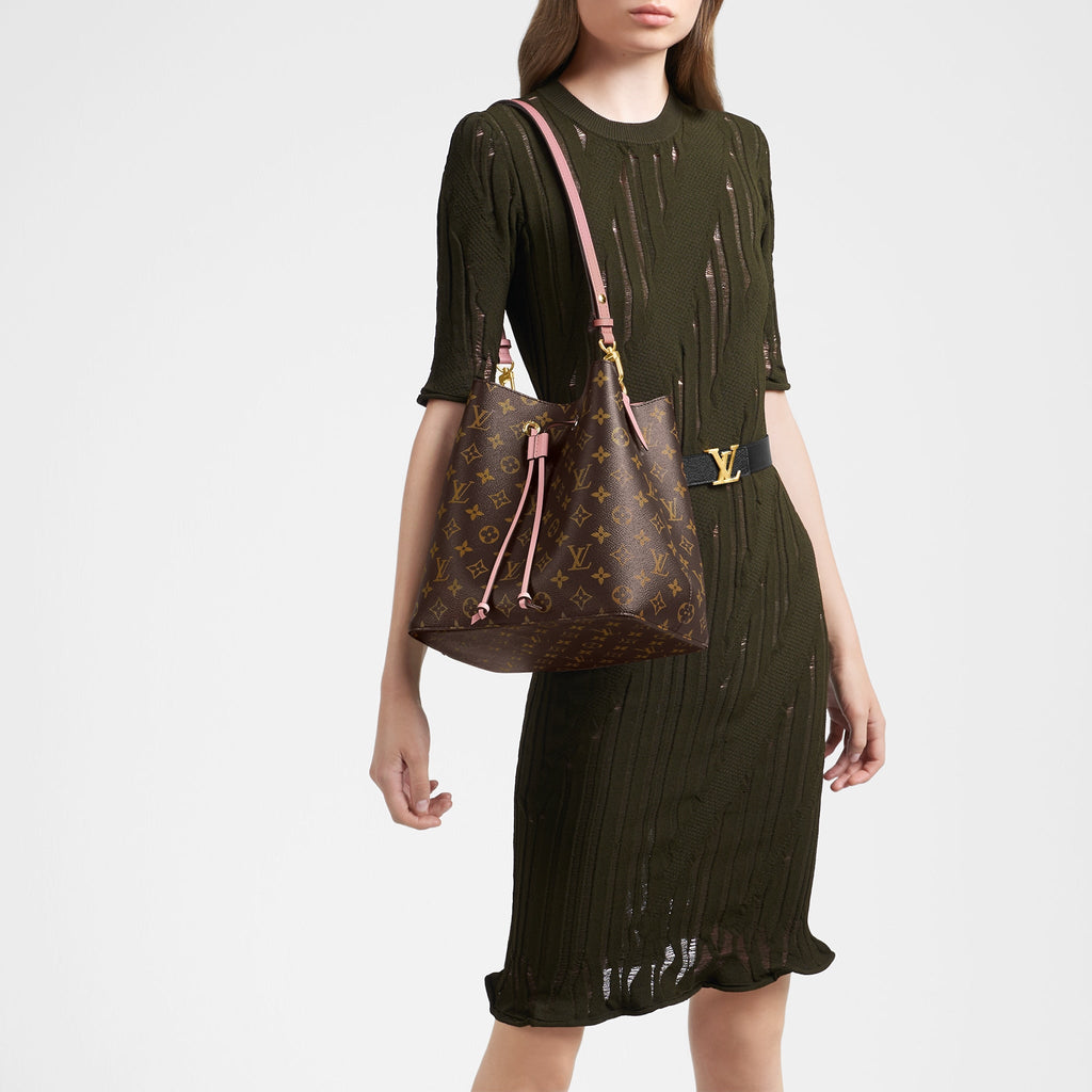 LOUIS VUITTON NÉONOÉ MONOGRAM BAG ROSE POUDRE