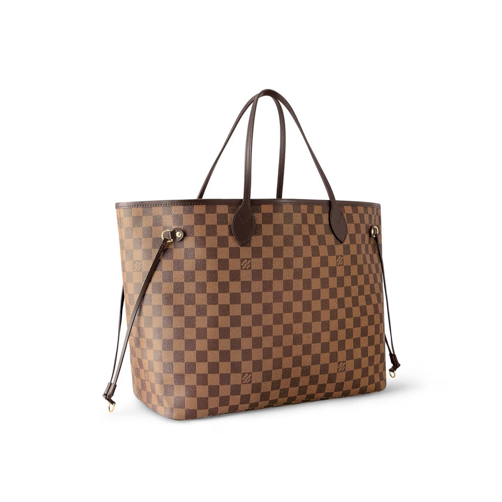 LOUIS VUITTON NEVERFULL GM DAMIER EBENE TOTE BAG