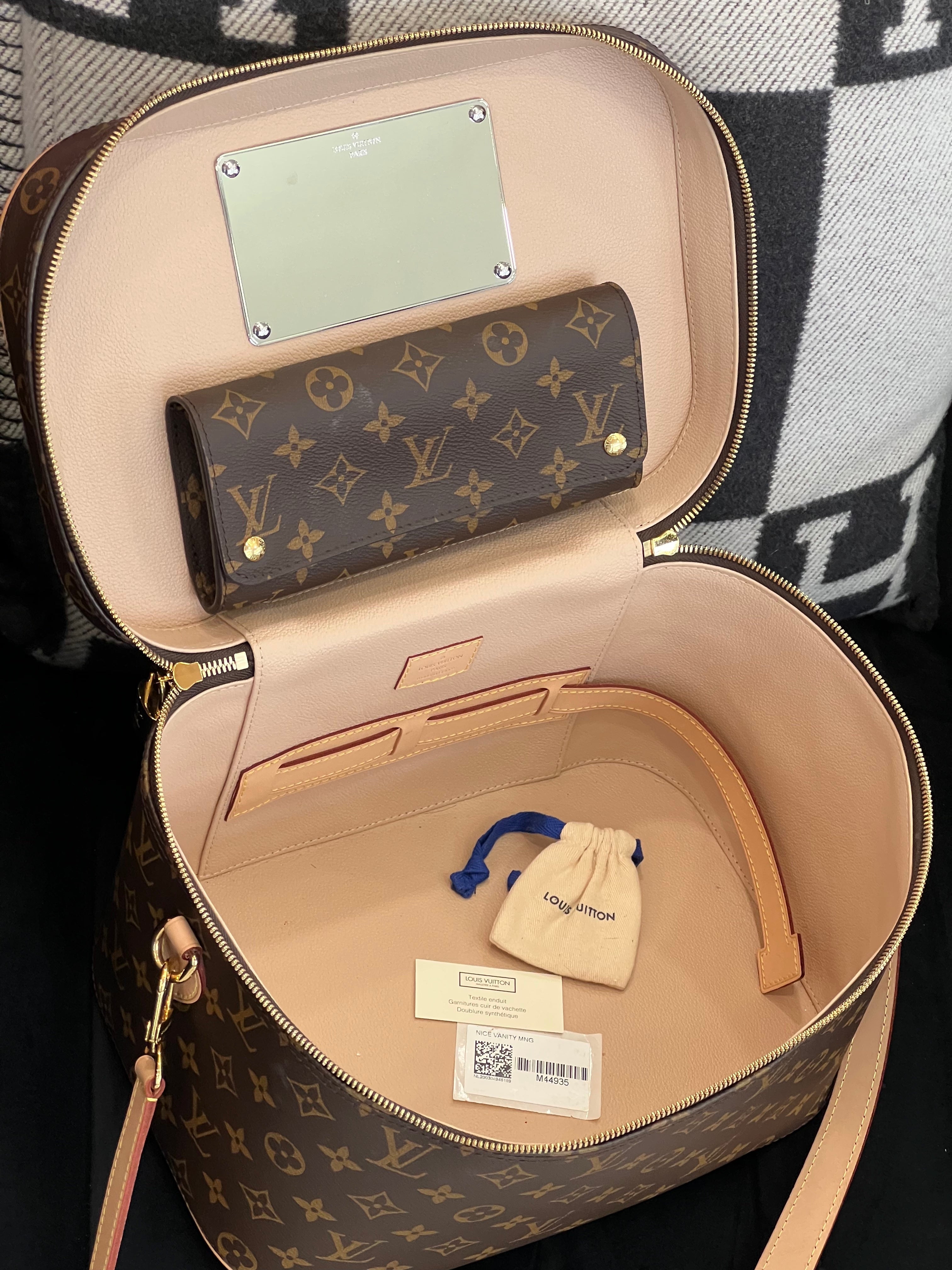 LOUIS VUITTON MONOGRAM NICE VANITY CASE