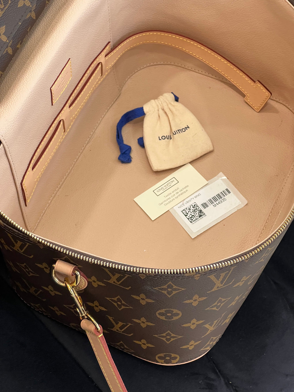 LOUIS VUITTON MONOGRAM NICE VANITY CASE