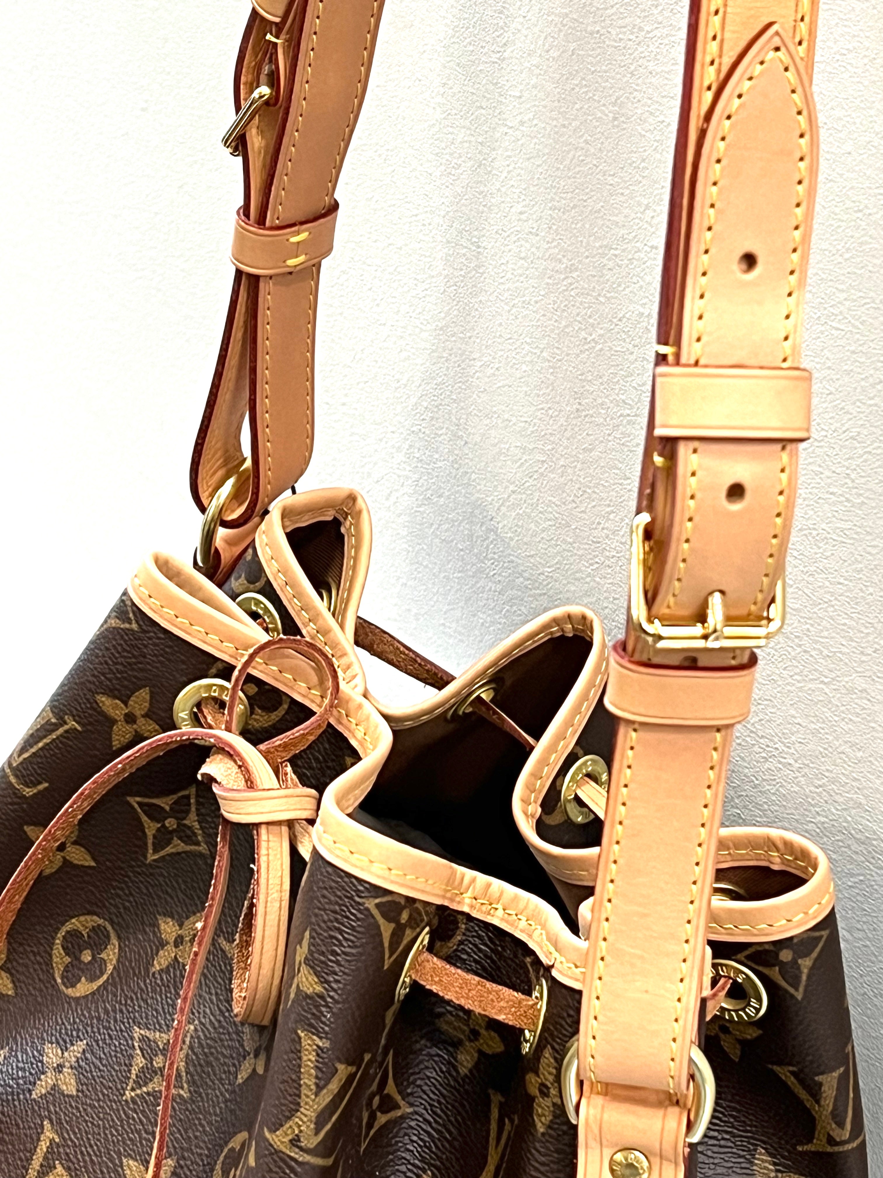 LOUIS VUITTON Noé MONGRAM PM BAG