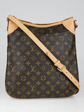 LOUIS VUITTON Monogram Canvas Odeon MM Bag