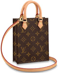 LOUIS VUITTON MONOGRAM PETIT SAC PLAT BAG