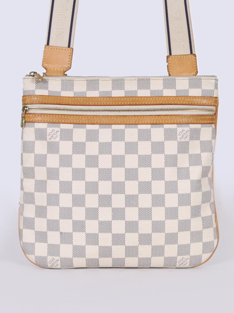 LOUIS VUITTON DAMIER AZUR POCHETTE BOSPHORE CROSSBODY BAG