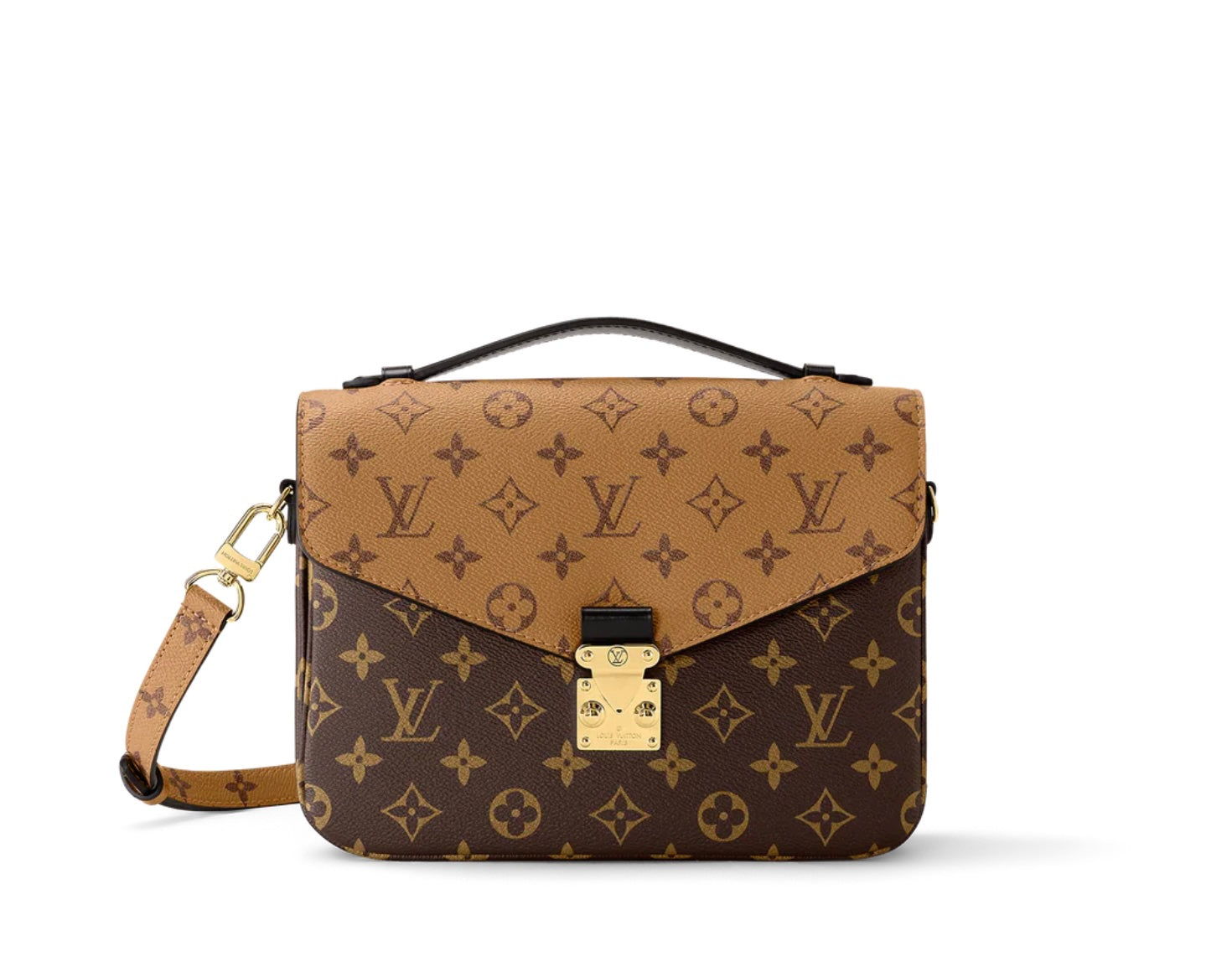 LOUIS VUITTON REVERSE MONOGRAM POCHETTE MÉTIS BAG