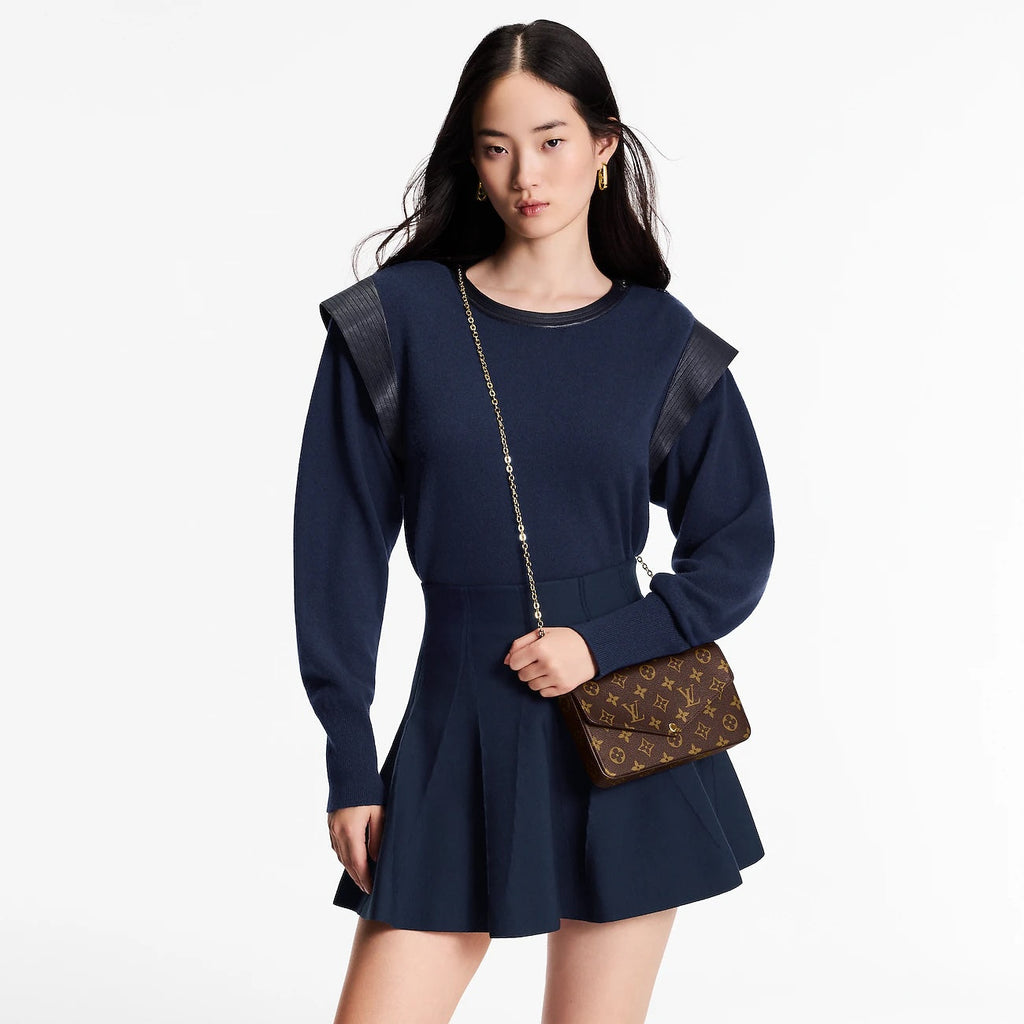 LOUIS VUITTON MONOGRAM POCHETTE FÉLICIE CHAIN BAG