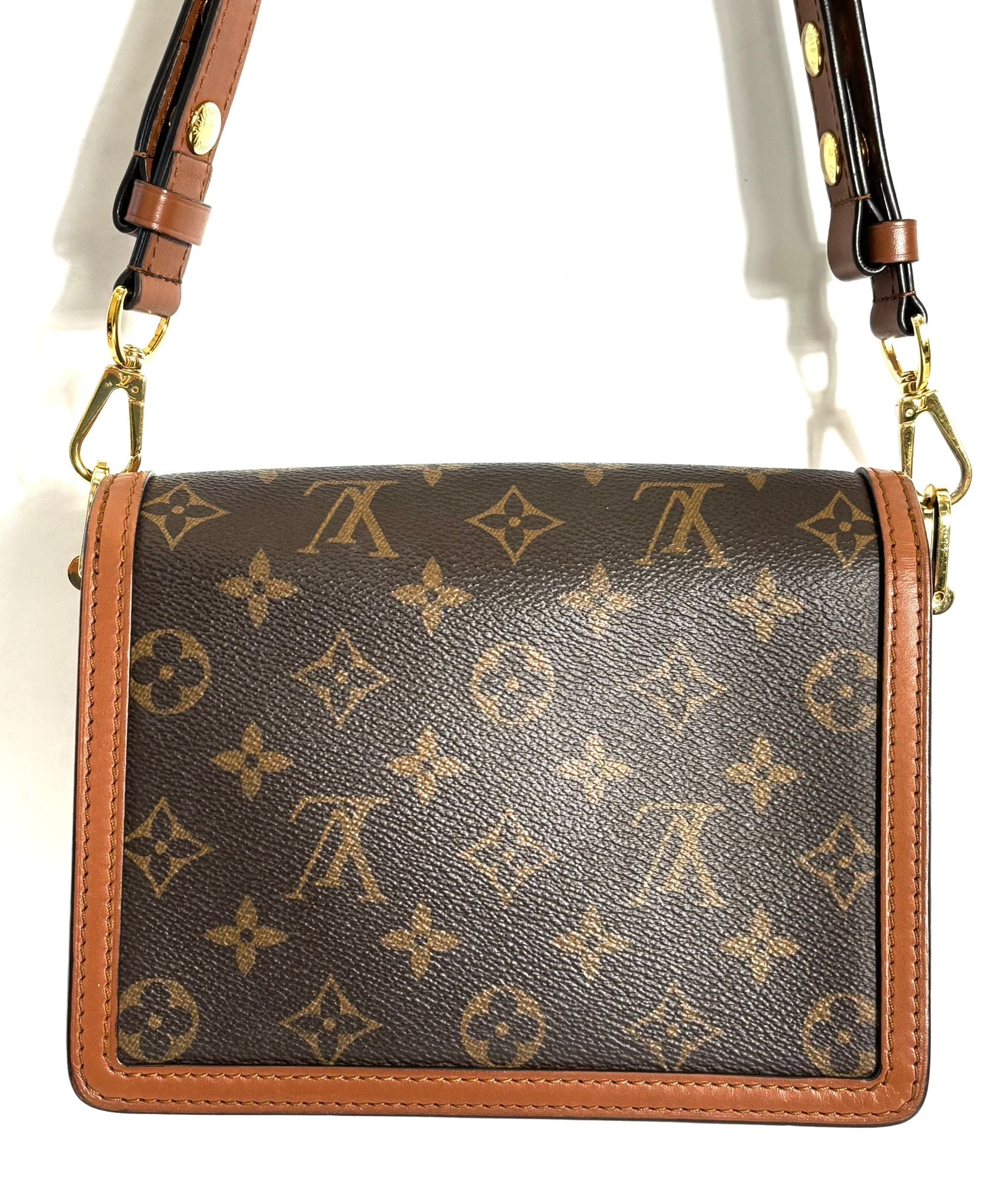 LOUIS VUITTON REVERSE MONOGRAM MINI DAUPHINE BAG