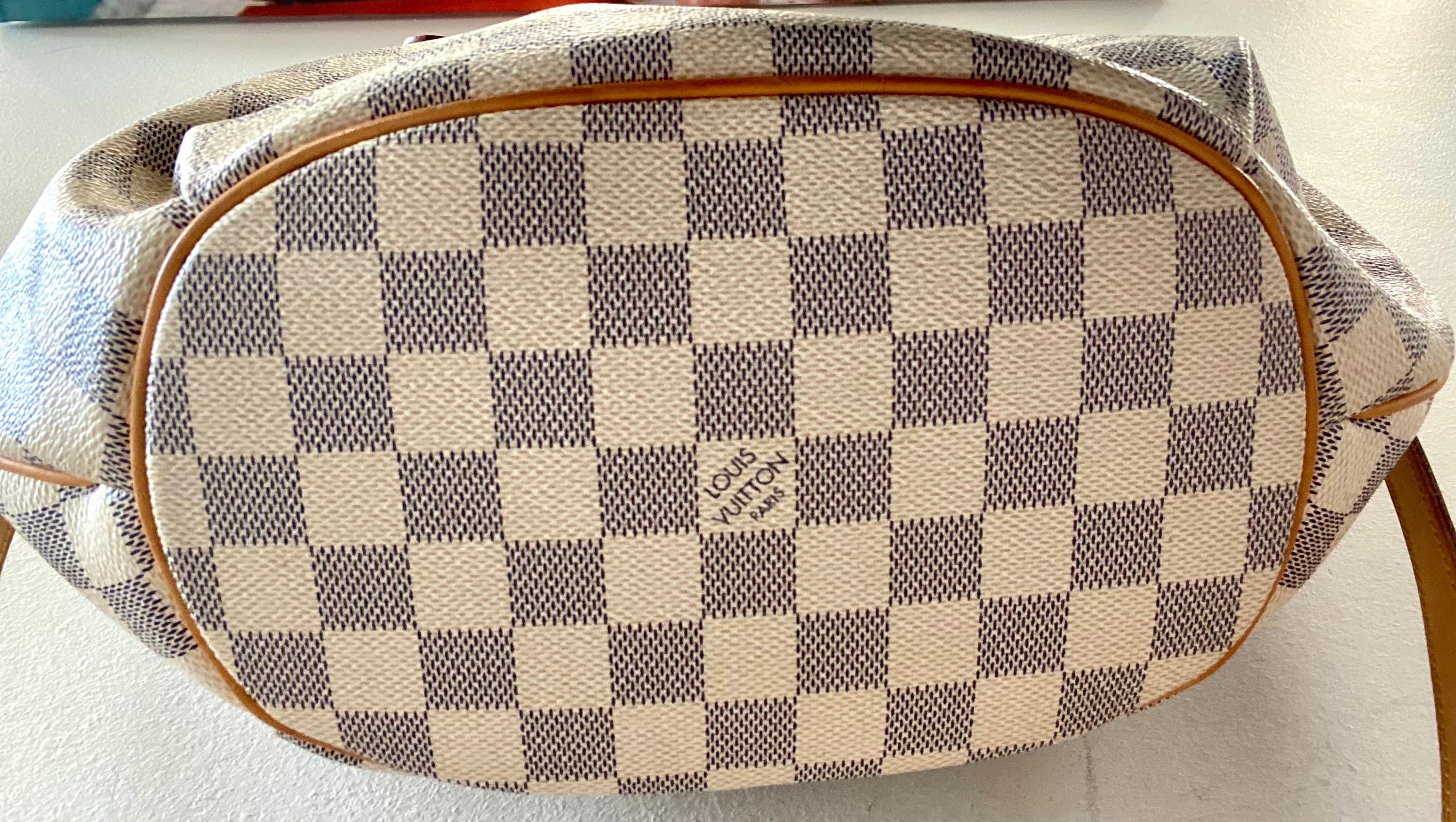 LOUIS VUITTON DAMIER AZUR RIVIERA PM SHOULDER BAG