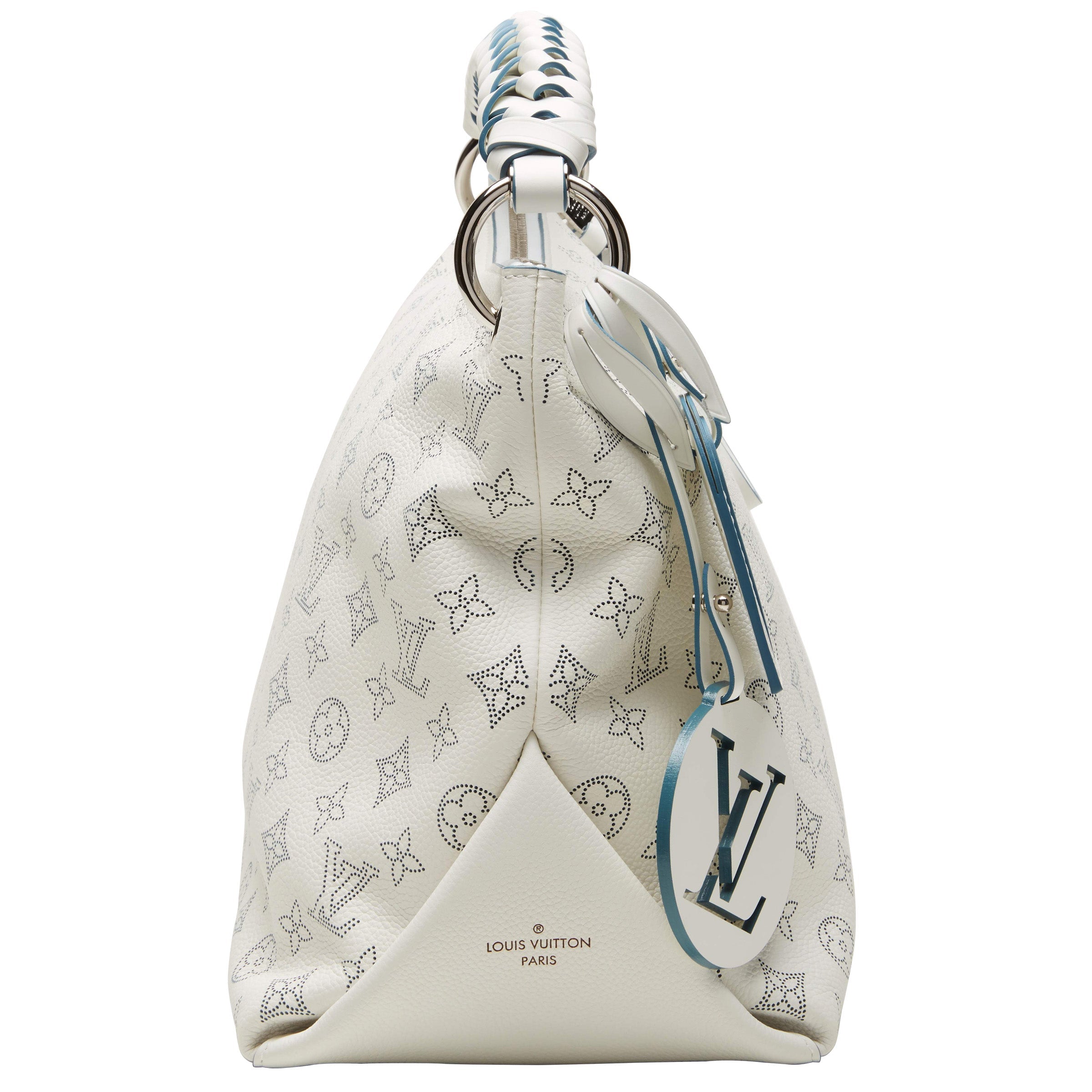 LOUIS VUITTON SNOW MAHINA BEAUBOURG HOBO MM BAG