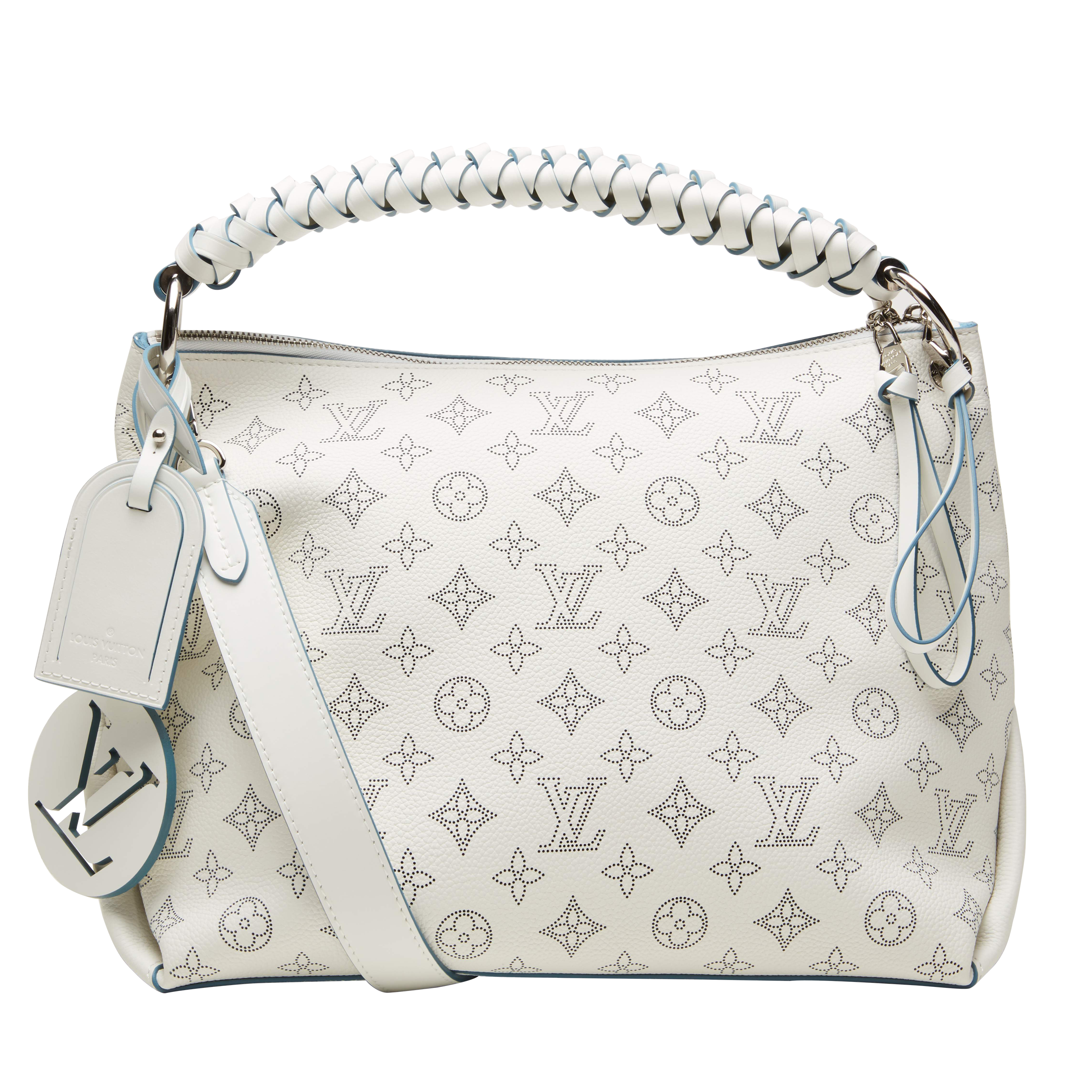 LOUIS VUITTON SNOW MAHINA BEAUBOURG HOBO MM BAG