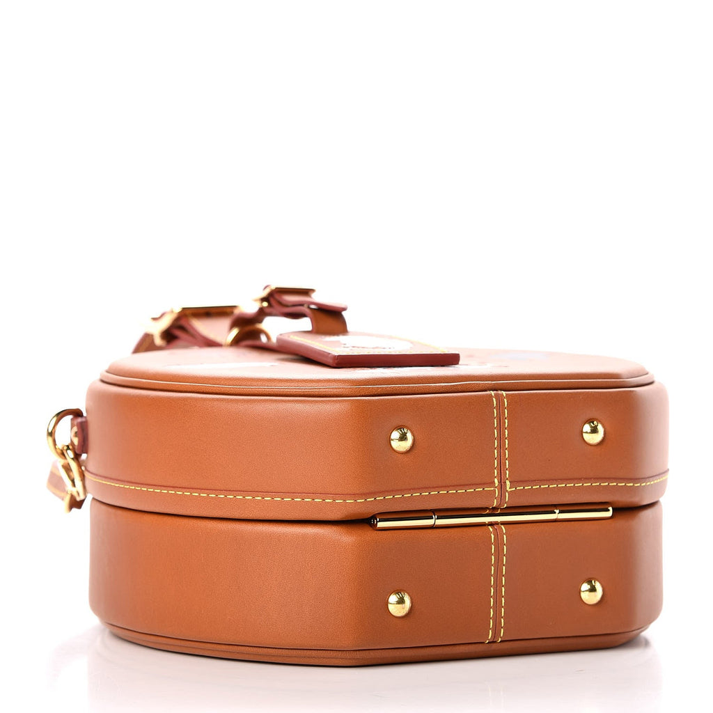 LOUIS VUITTON CALFSKIN CATOGRAM PETITE BOITE CHAPEAU BAG