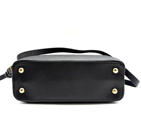 LOUIS VUITTON TAURILLON LEATHER SMALL CAPUCINES BAG